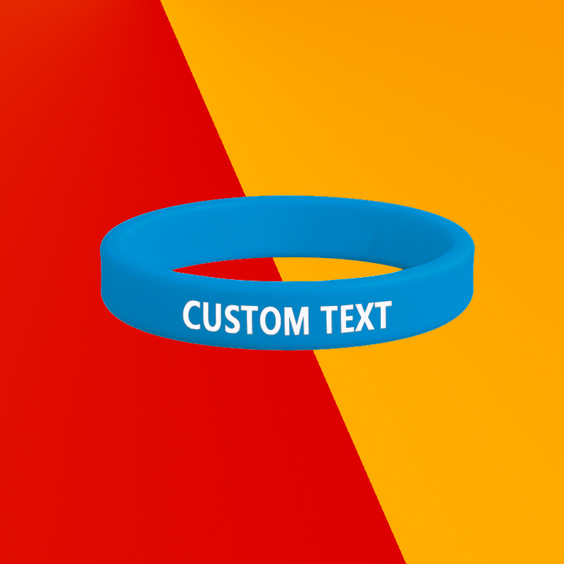 200pc Custom Silicone Wristbands, Thirteen Colors